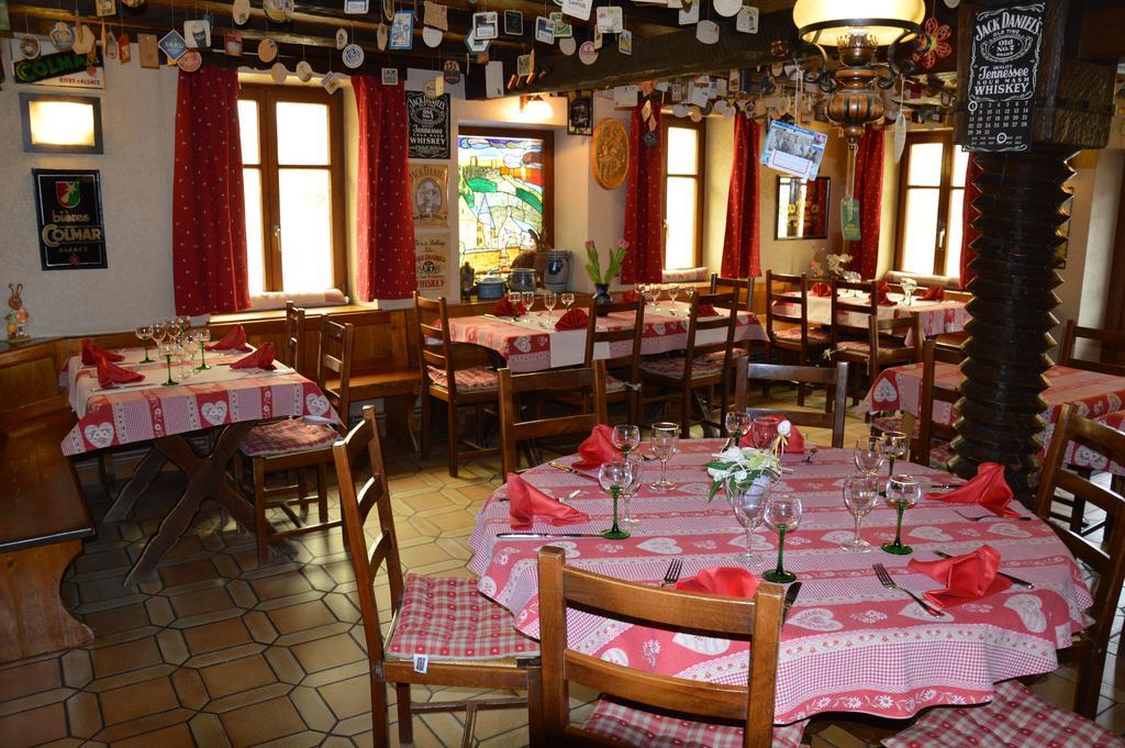 Hotel Restaurant A La Ville De Nancy Eguisheim Buitenkant foto